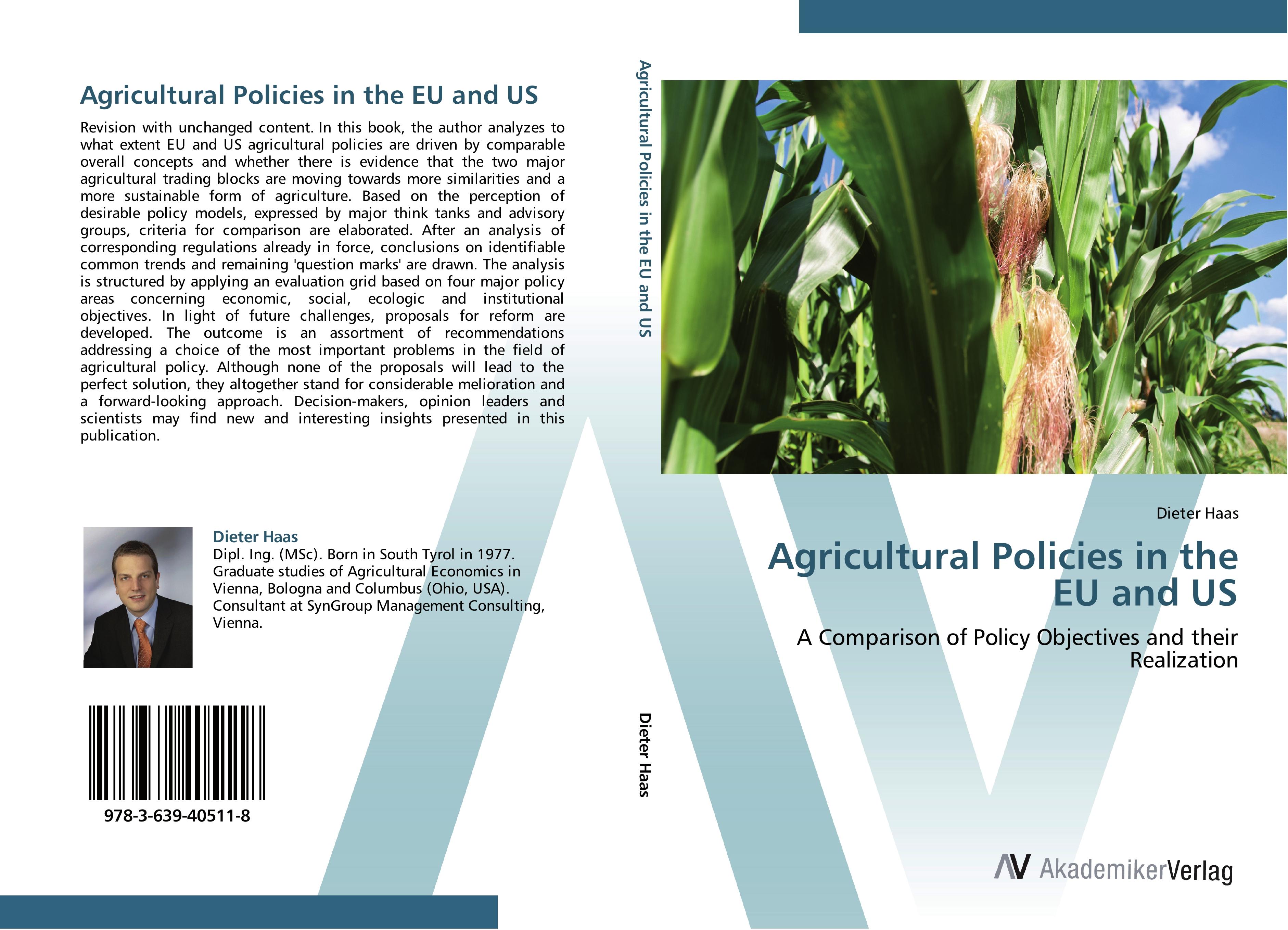 Vorderes Coverbild Agricultural Policies in the EU and US