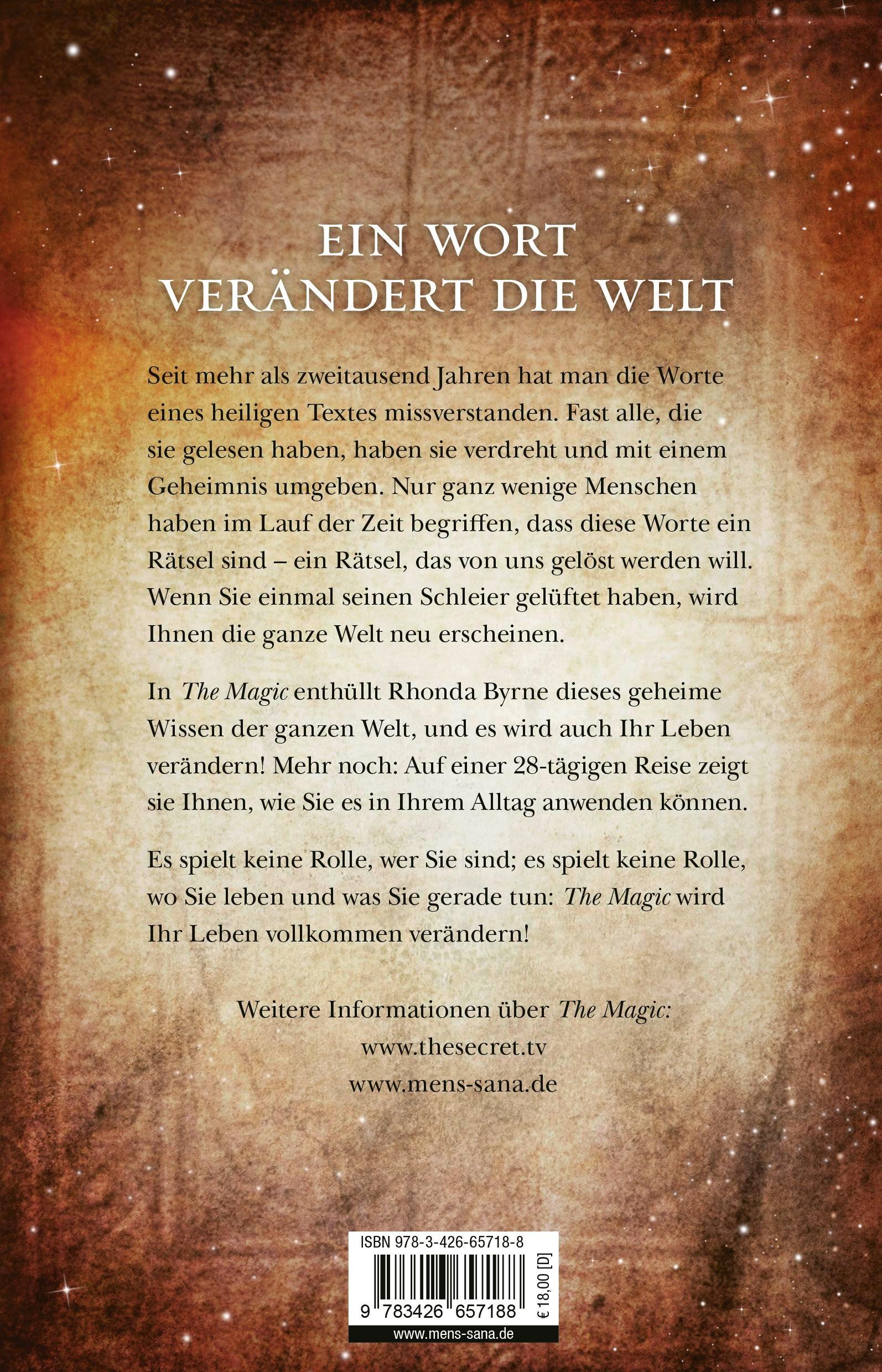 Rückseitencover The Magic