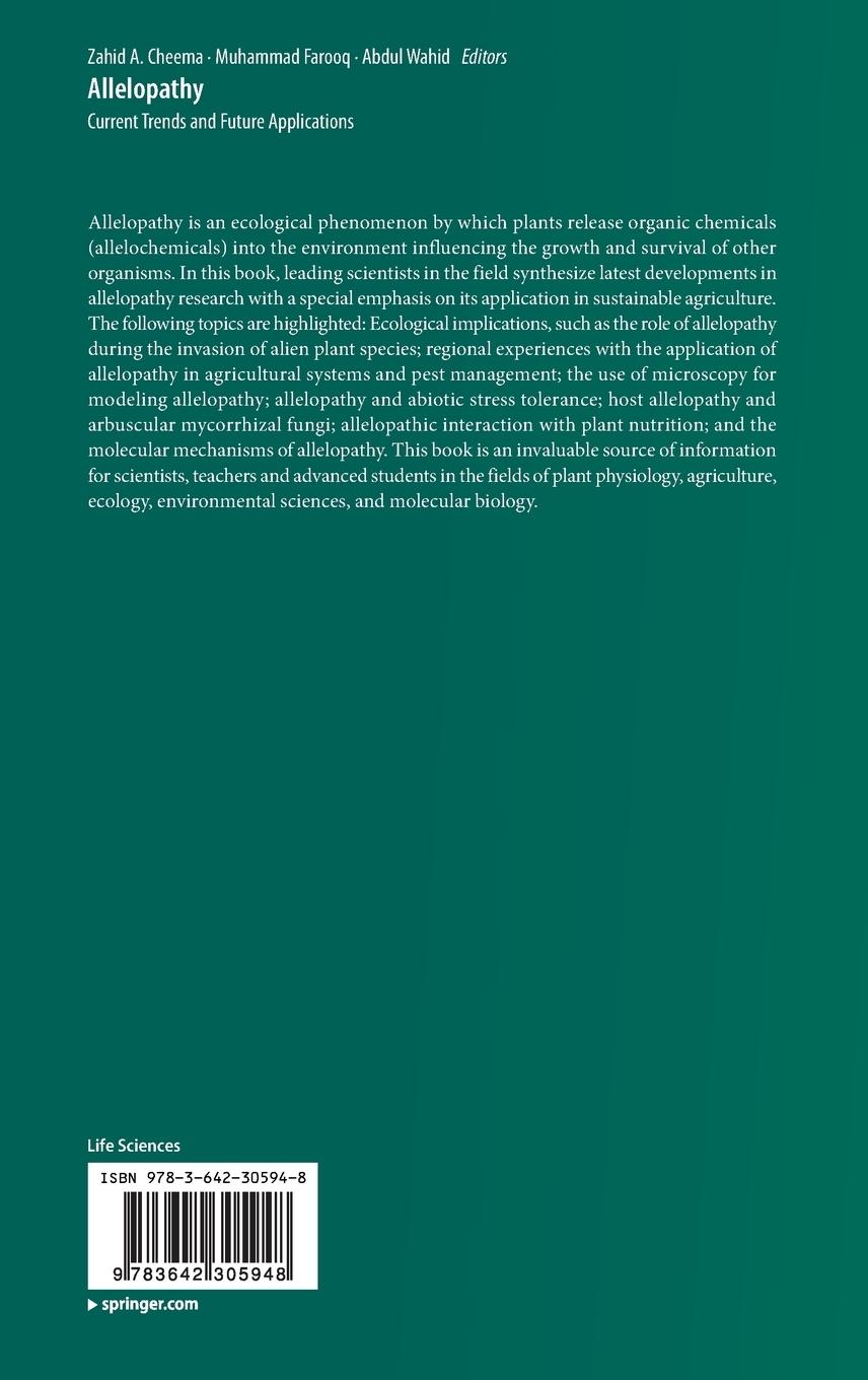 Rückseitencover Allelopathy
