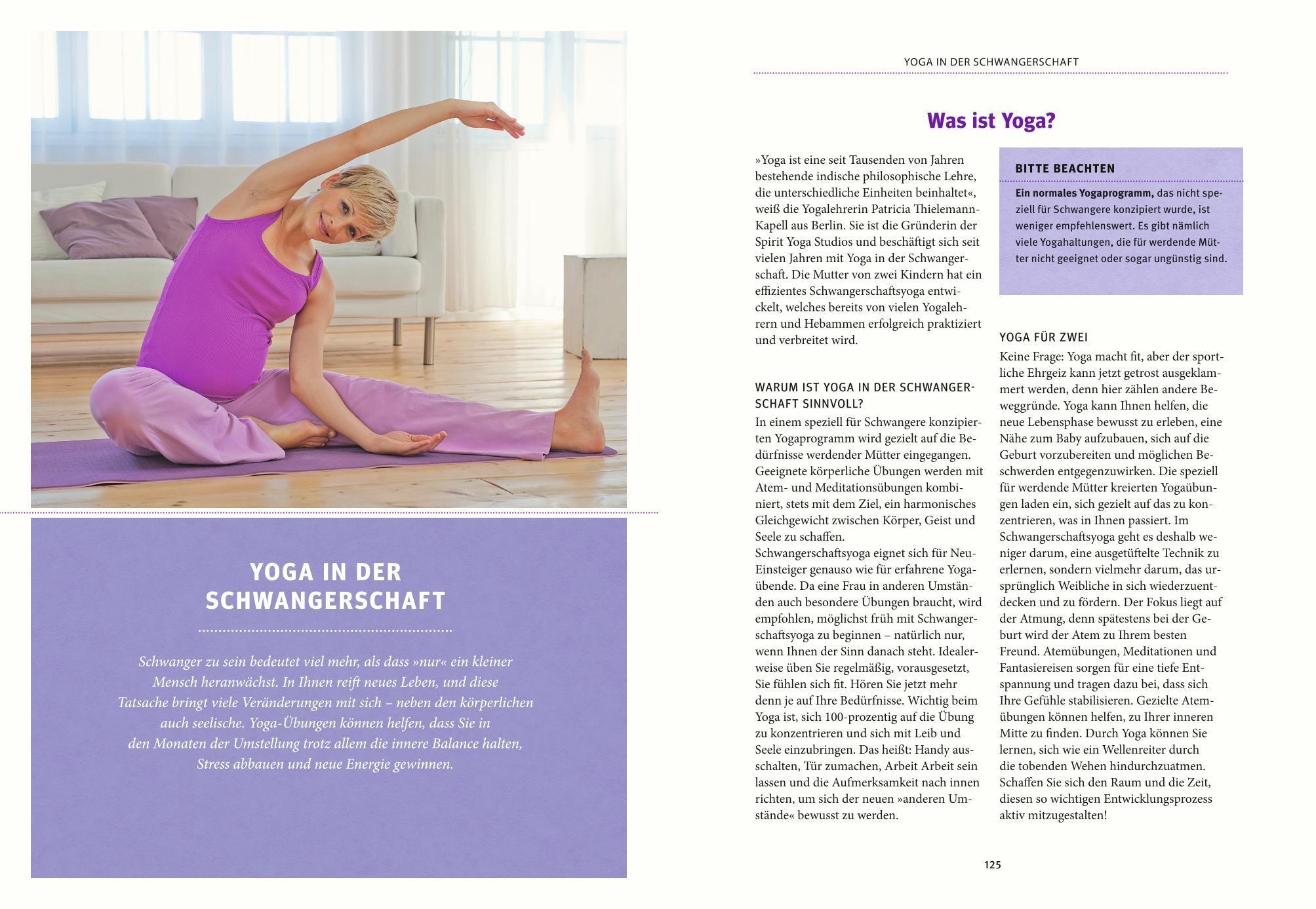 Beispielinhalt (Bild) Schwangerschaft und Geburt