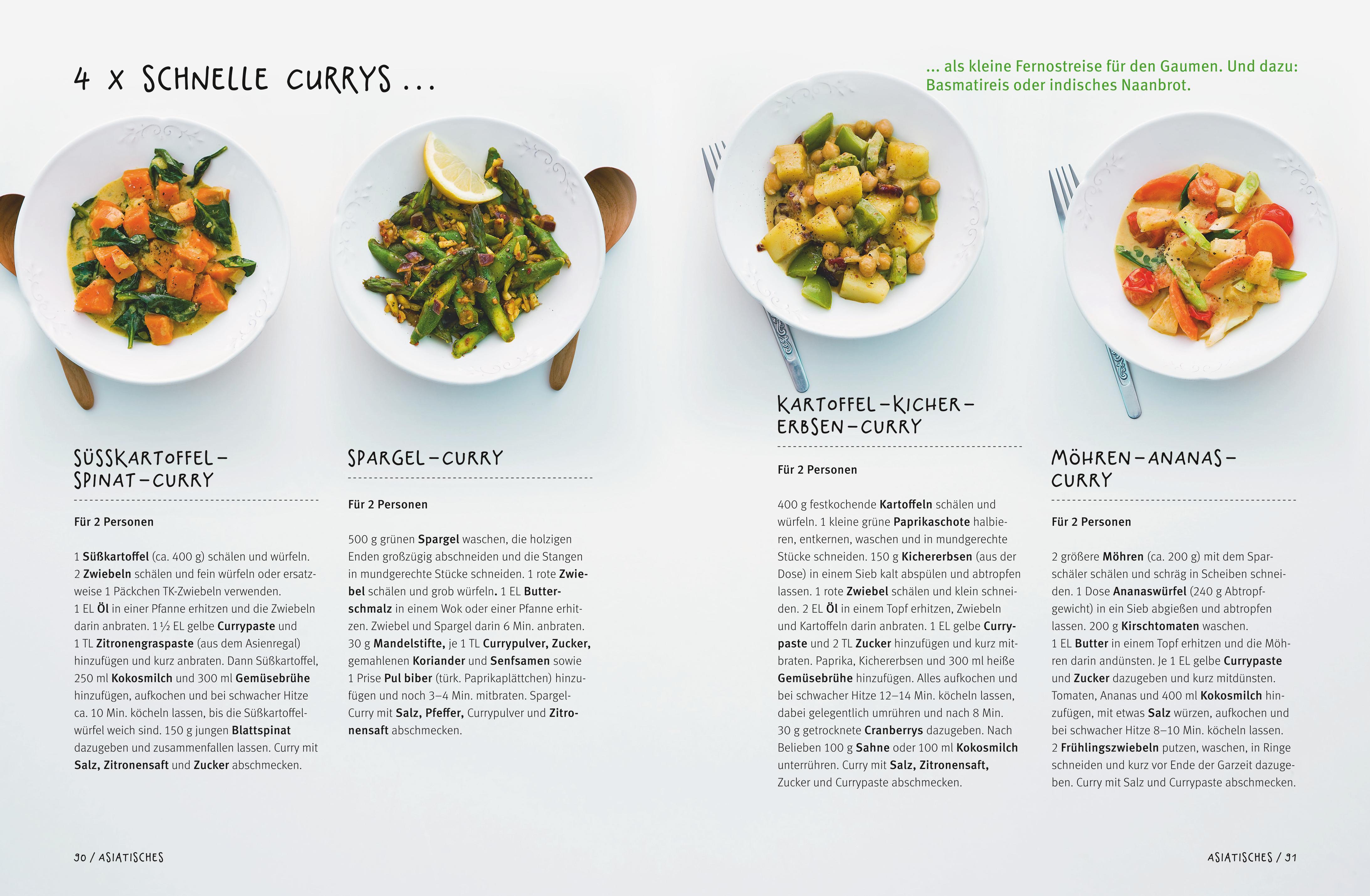 Beispielinhalt (Bild) Vegetarisch für Faule
