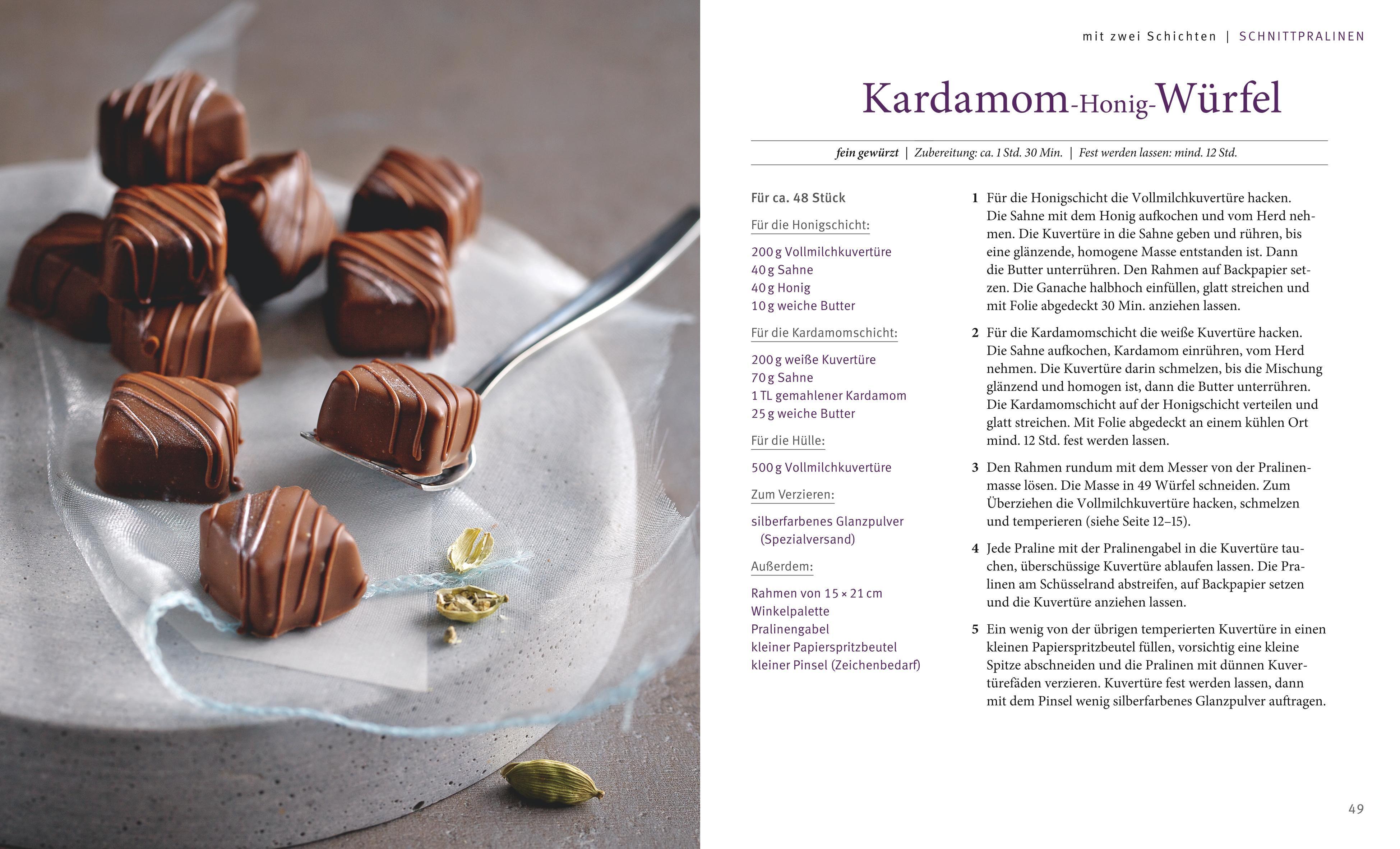 Beispielinhalt (Bild) Pralinen selbst gemacht