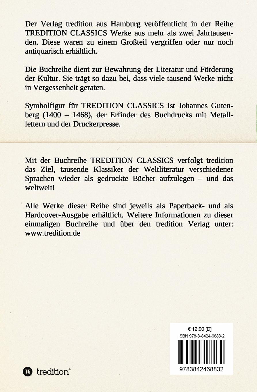 Rückseitencover Sechs Novellen