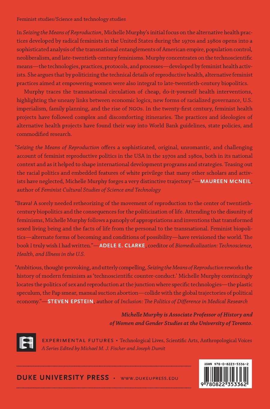 Rückseitencover Seizing the Means of Reproduction