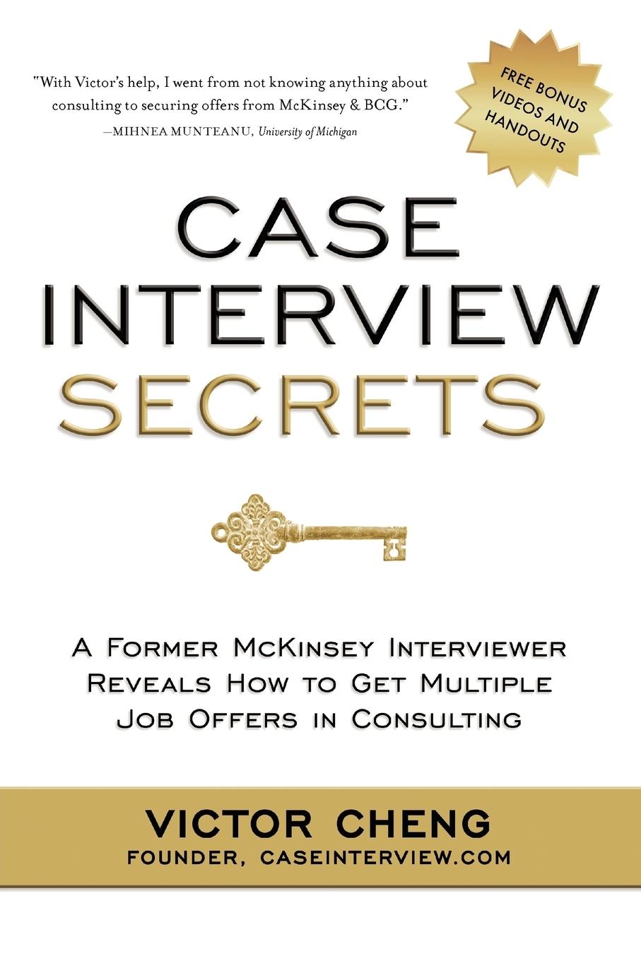 Vorderes Coverbild Case Interview Secrets