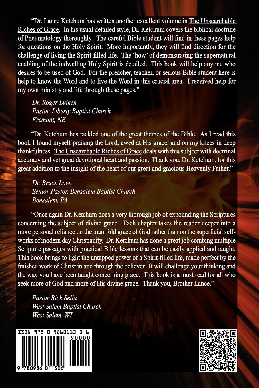 Rückseitencover The Baptism and Filling of the Holy Spirit