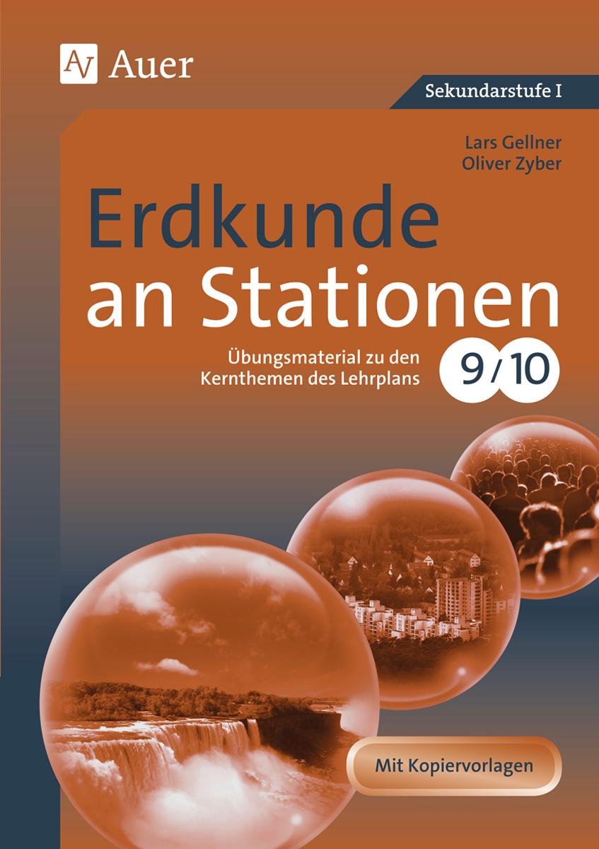 Vorderes Coverbild Erdkunde an Stationen 9-10