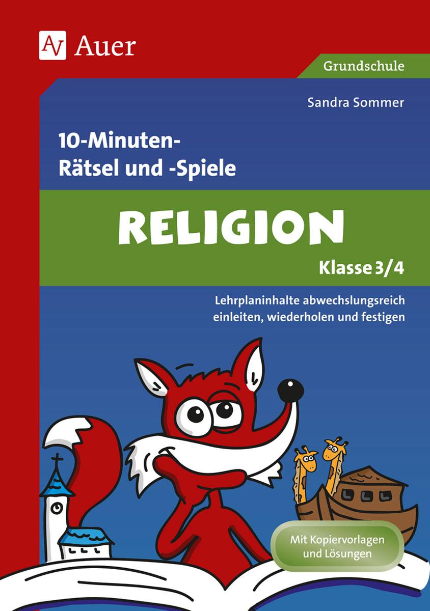 Vorderes Coverbild Spielerischer Lernspaß Religion 3./4. Klasse