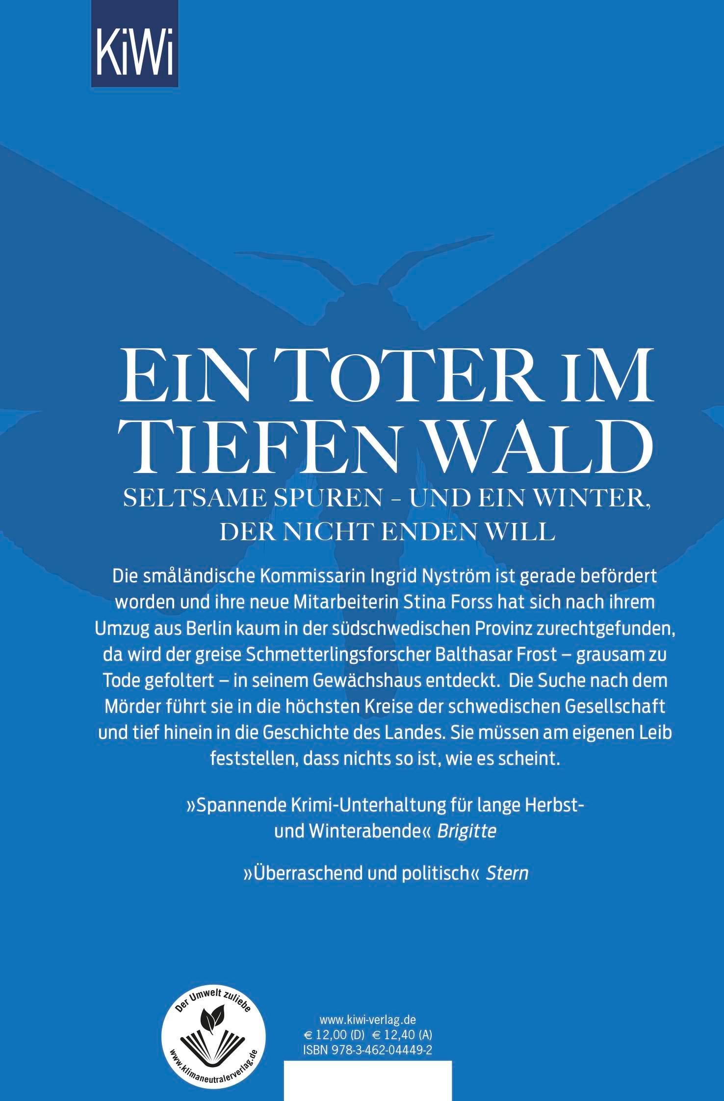 Rückseitencover Später Frost