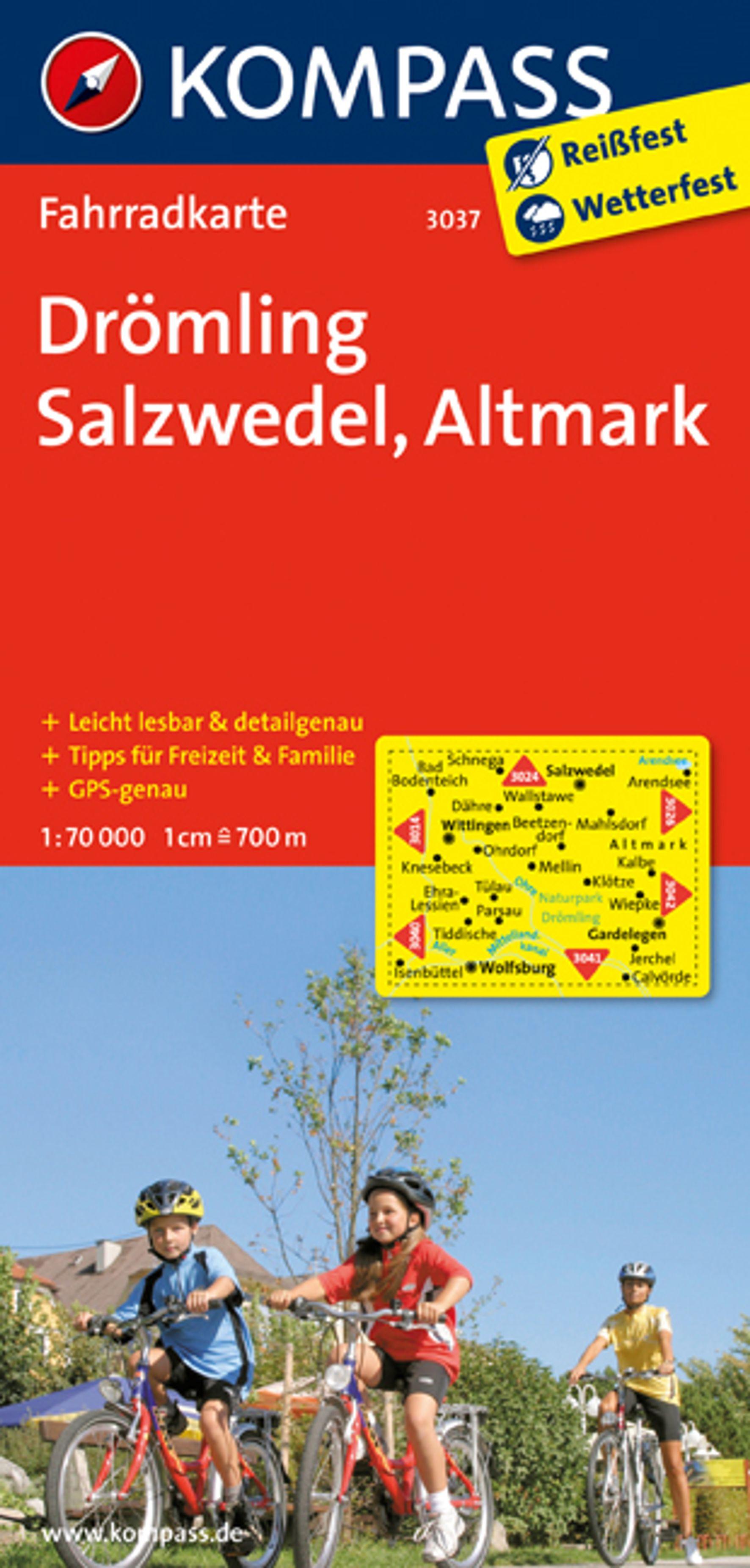 Vorderes Coverbild Drömling - Salzwedel - Altmark 1 : 70 000