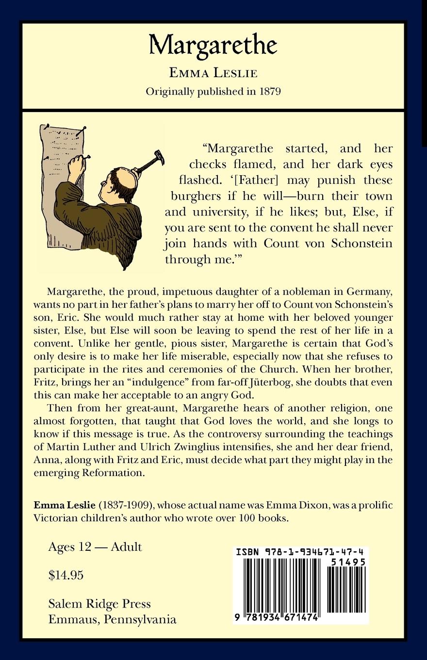 Rückseitencover Margarethe