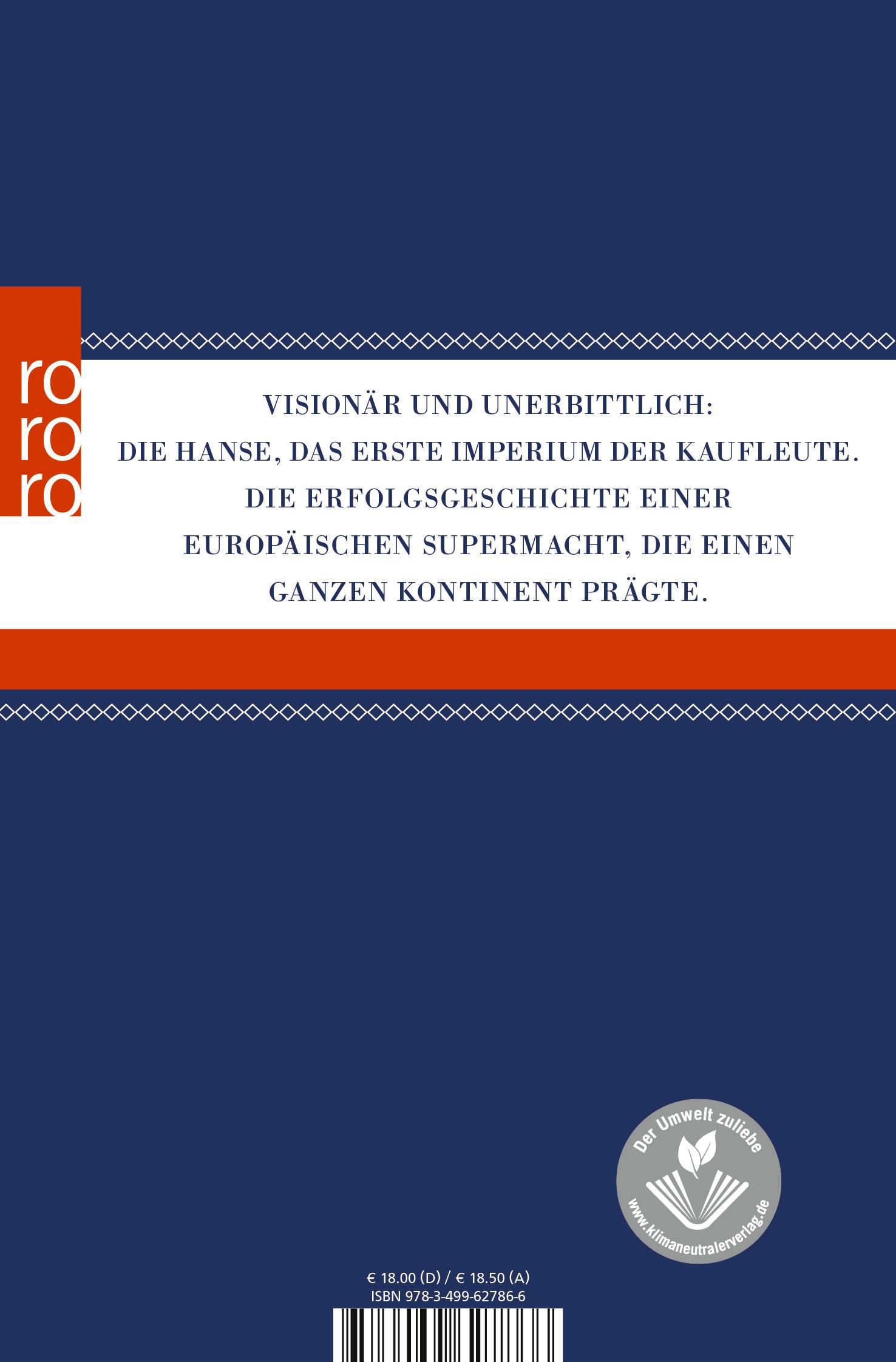 Rückseitencover Die Deutsche Hanse