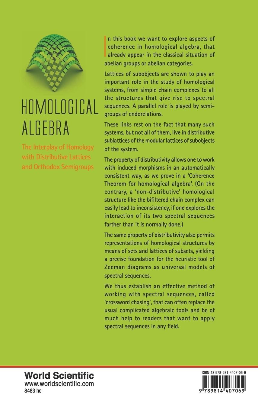 Rückseitencover HOMOLOGICAL ALGEBRA