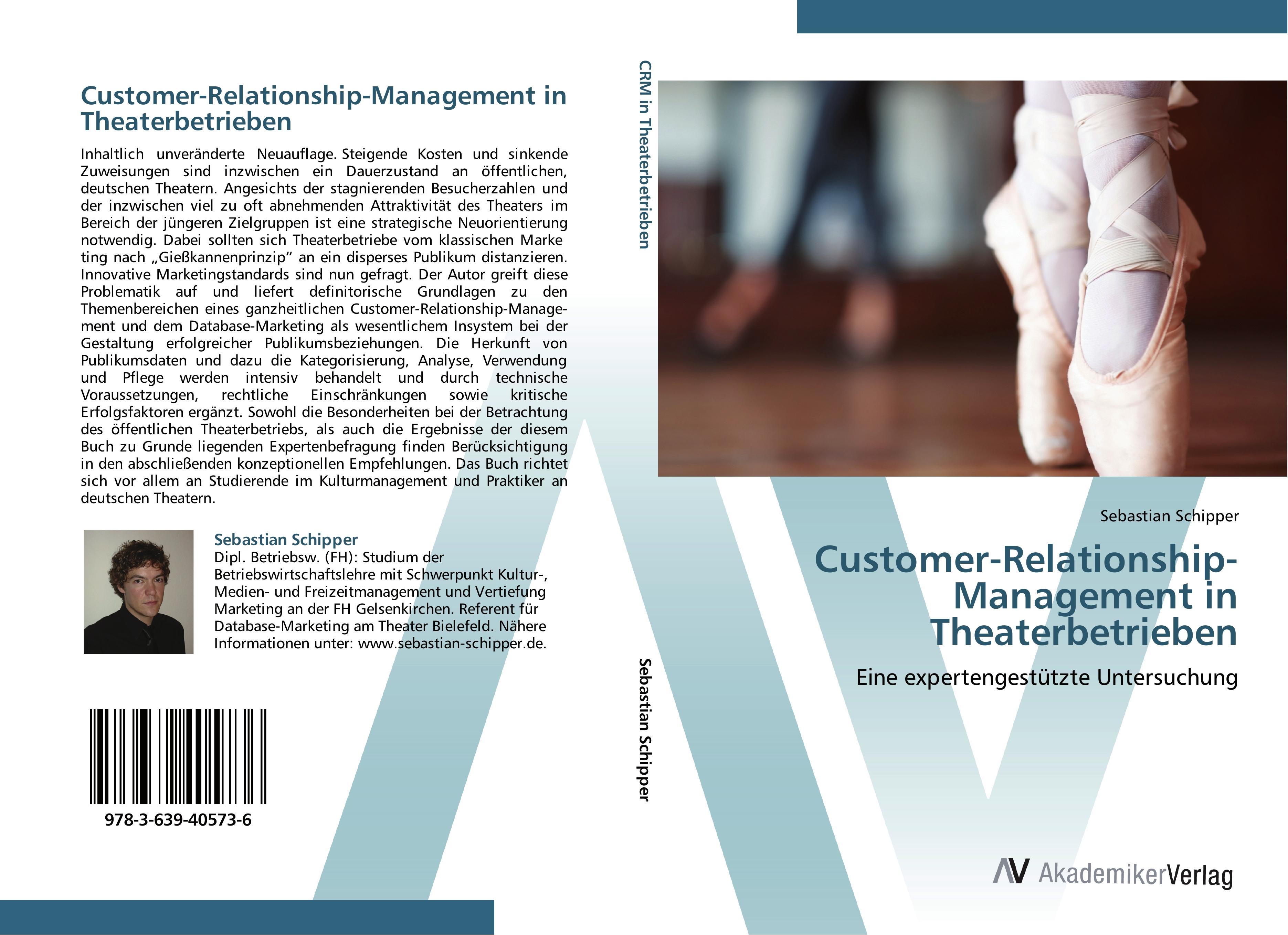 Vorderes Coverbild Customer-Relationship-Management in Theaterbetrieben