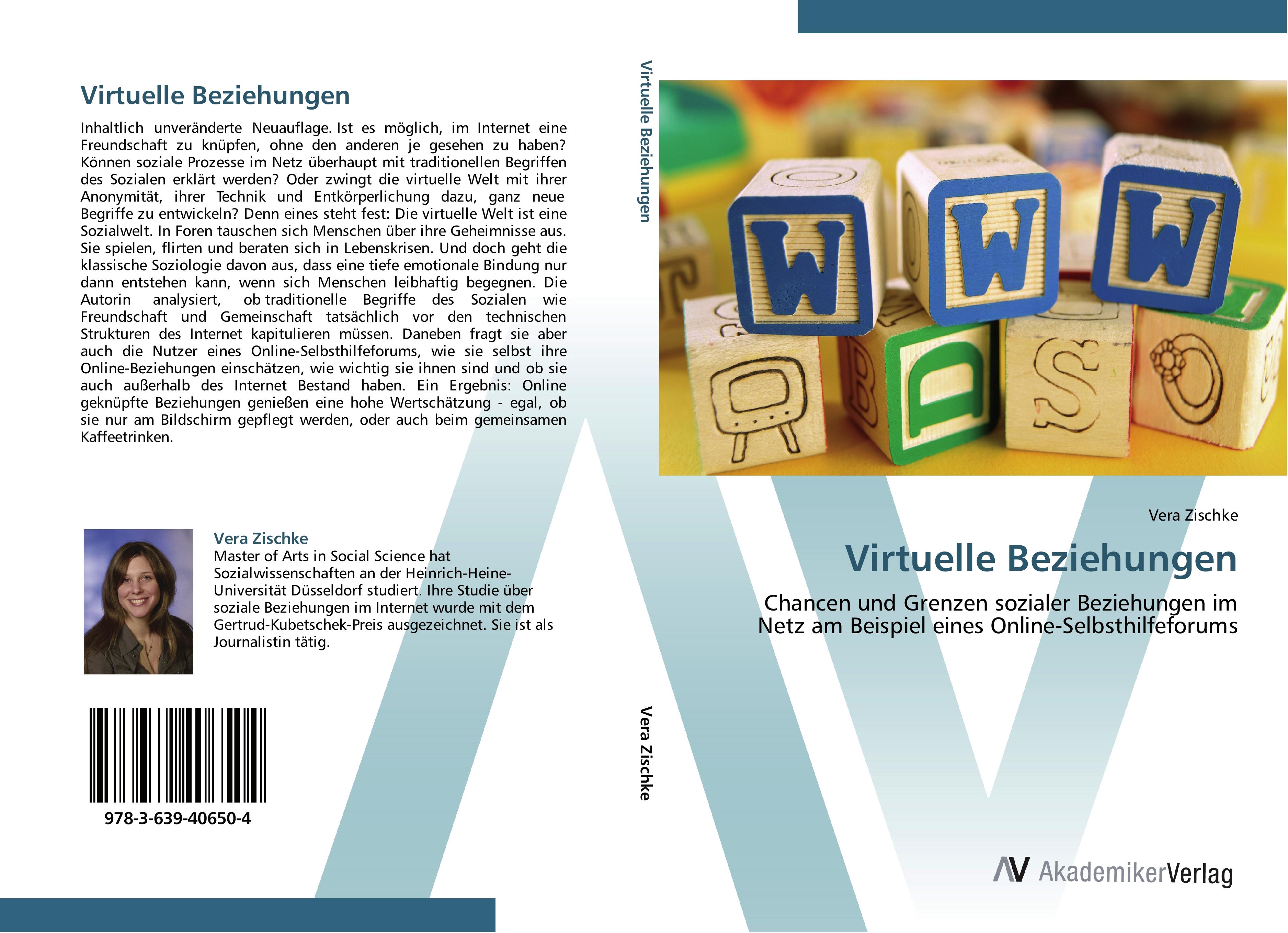 Vorderes Coverbild Virtuelle Beziehungen