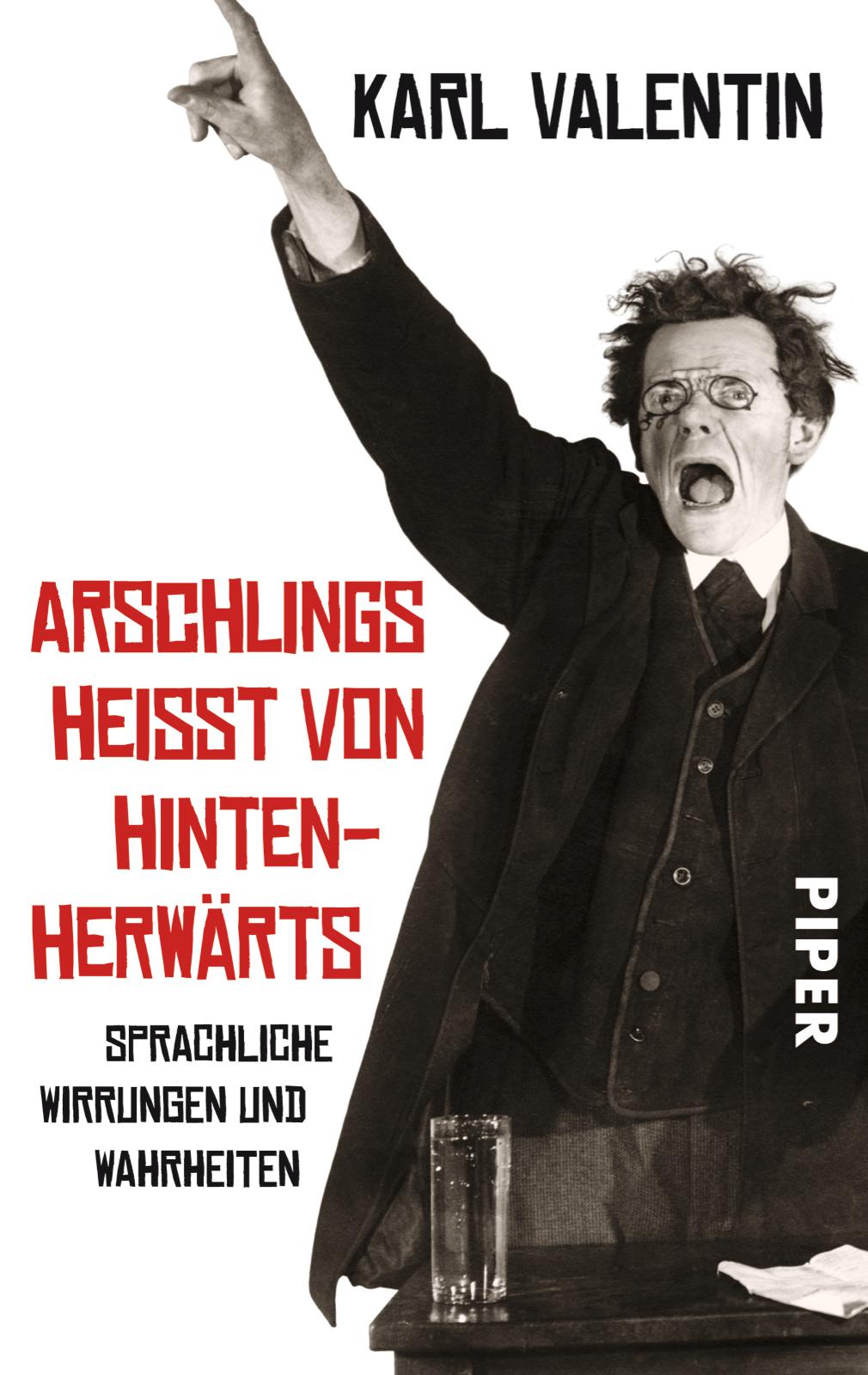 Vorderes Coverbild Arschlings heißt von hintenherwärts