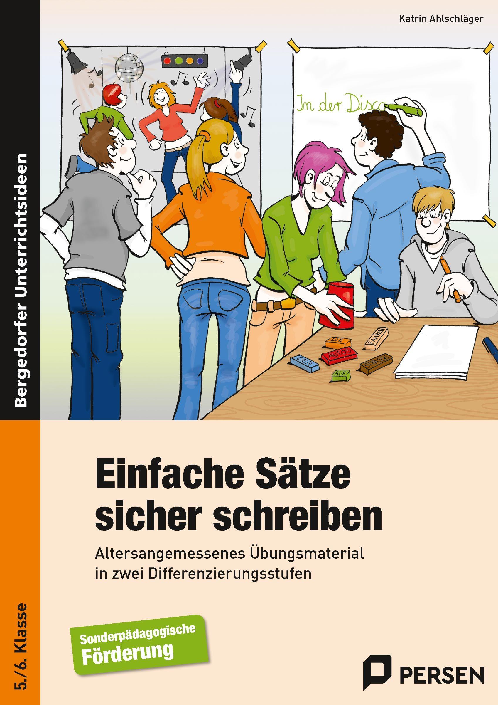 Vorderes Coverbild Einfache Sätze sicher schreiben
