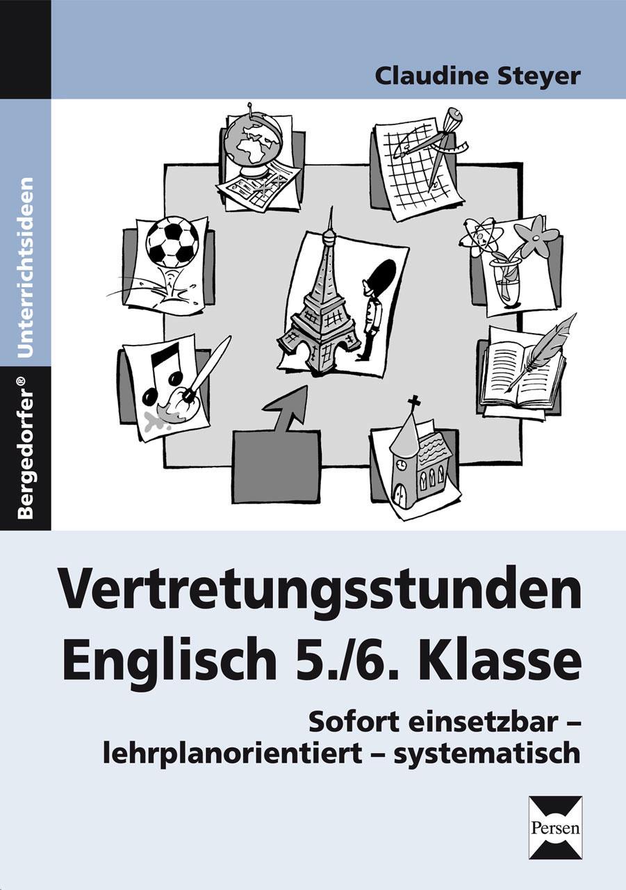 Vorderes Coverbild Vertretungsstunden Englisch 5./6. Klasse