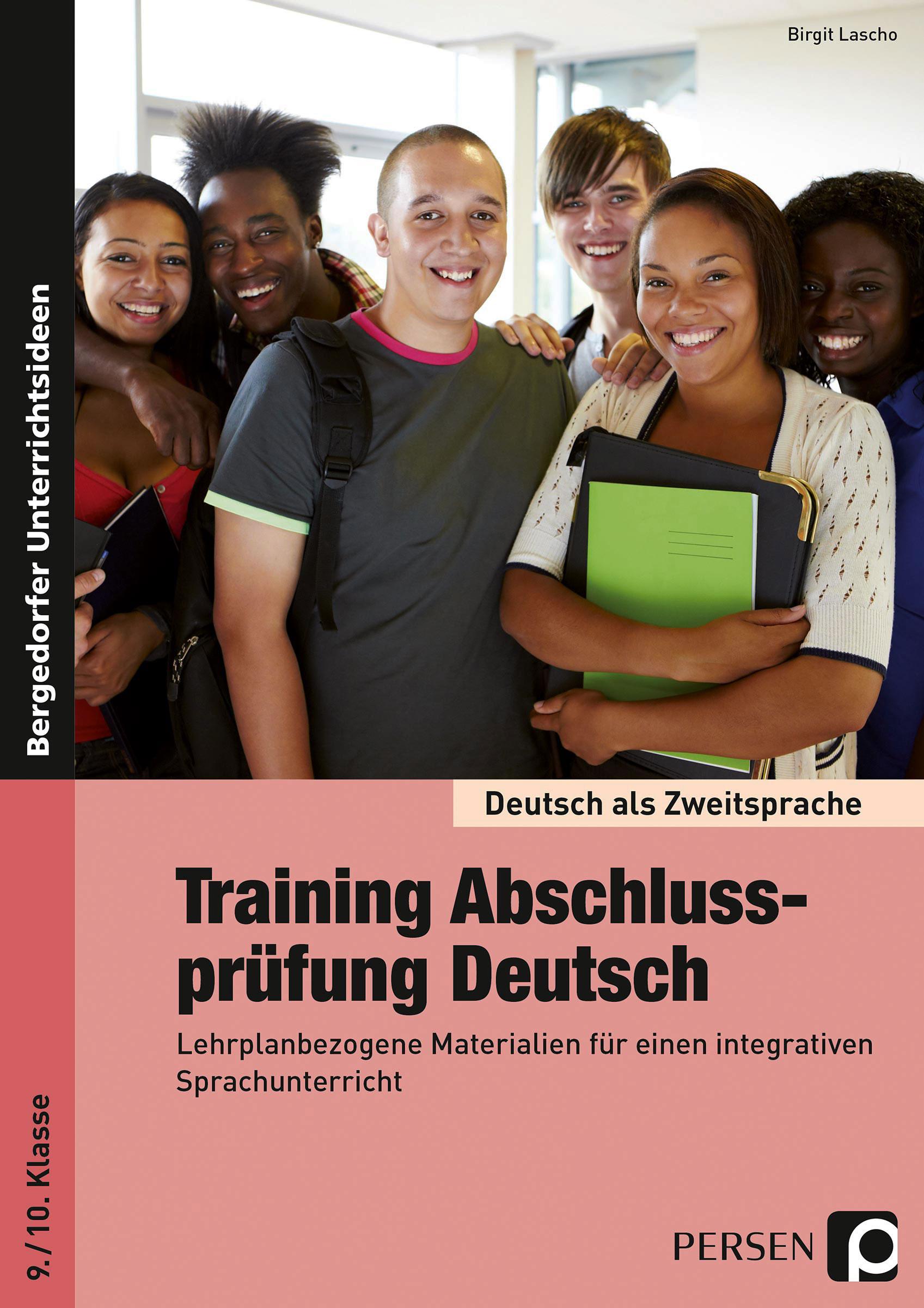 Vorderes Coverbild Training Abschlussprüfung Deutsch