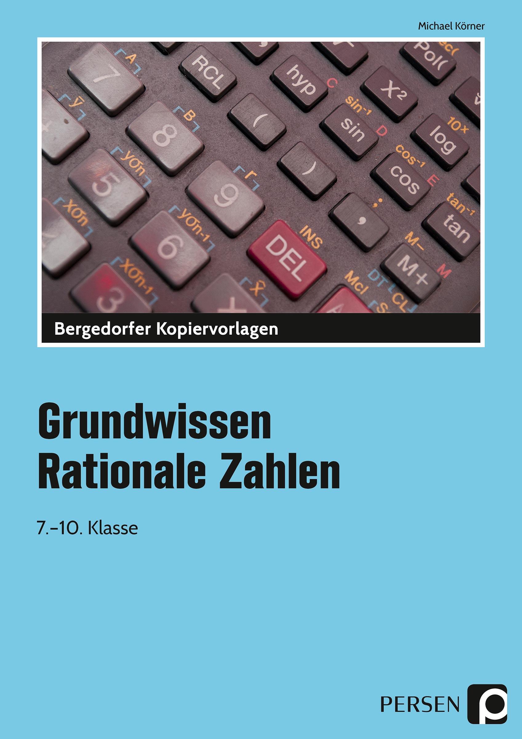 Vorderes Coverbild Grundwissen Rationale Zahlen