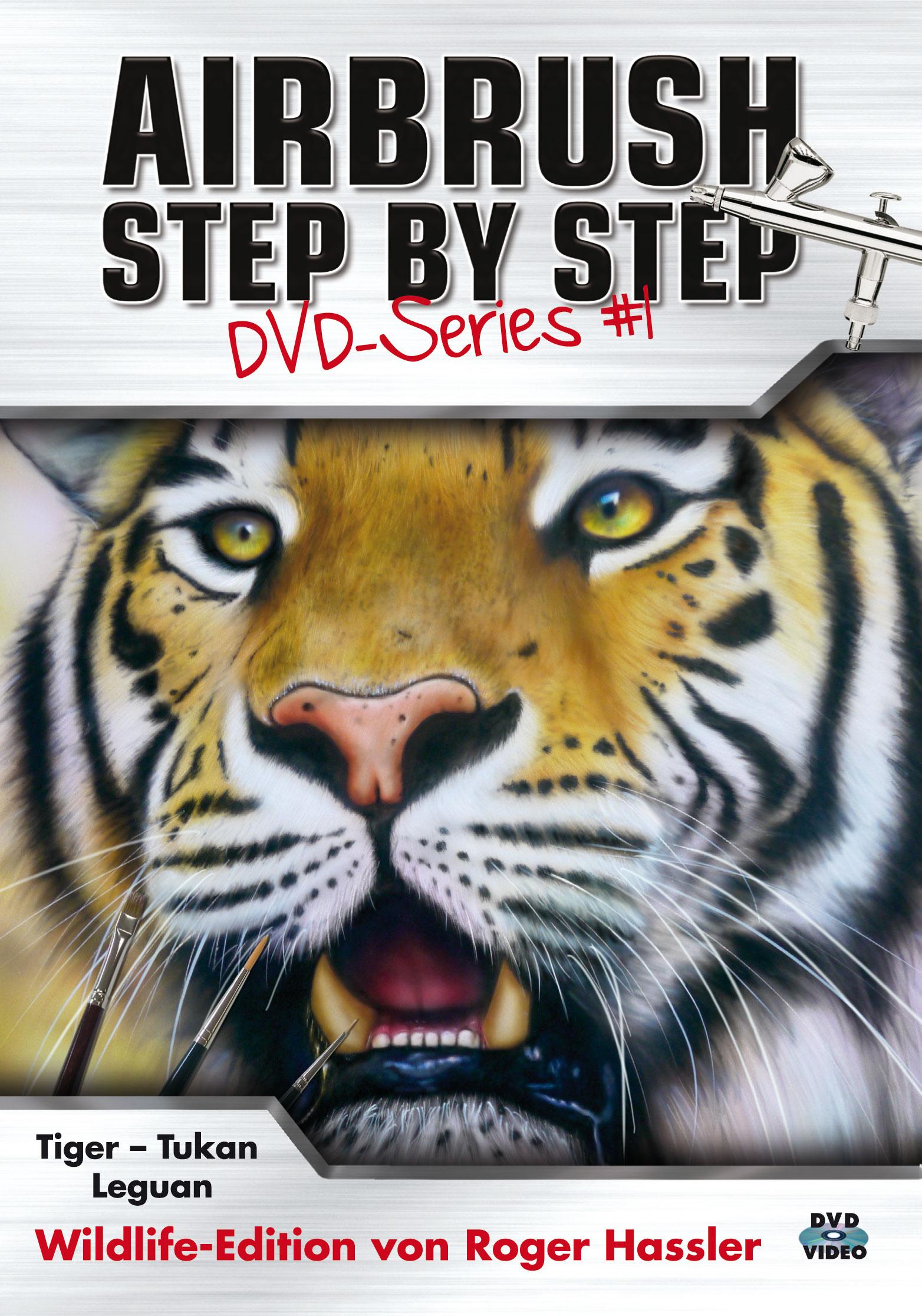 Vorderes Coverbild Airbrush Step by Step DVD-Series #1