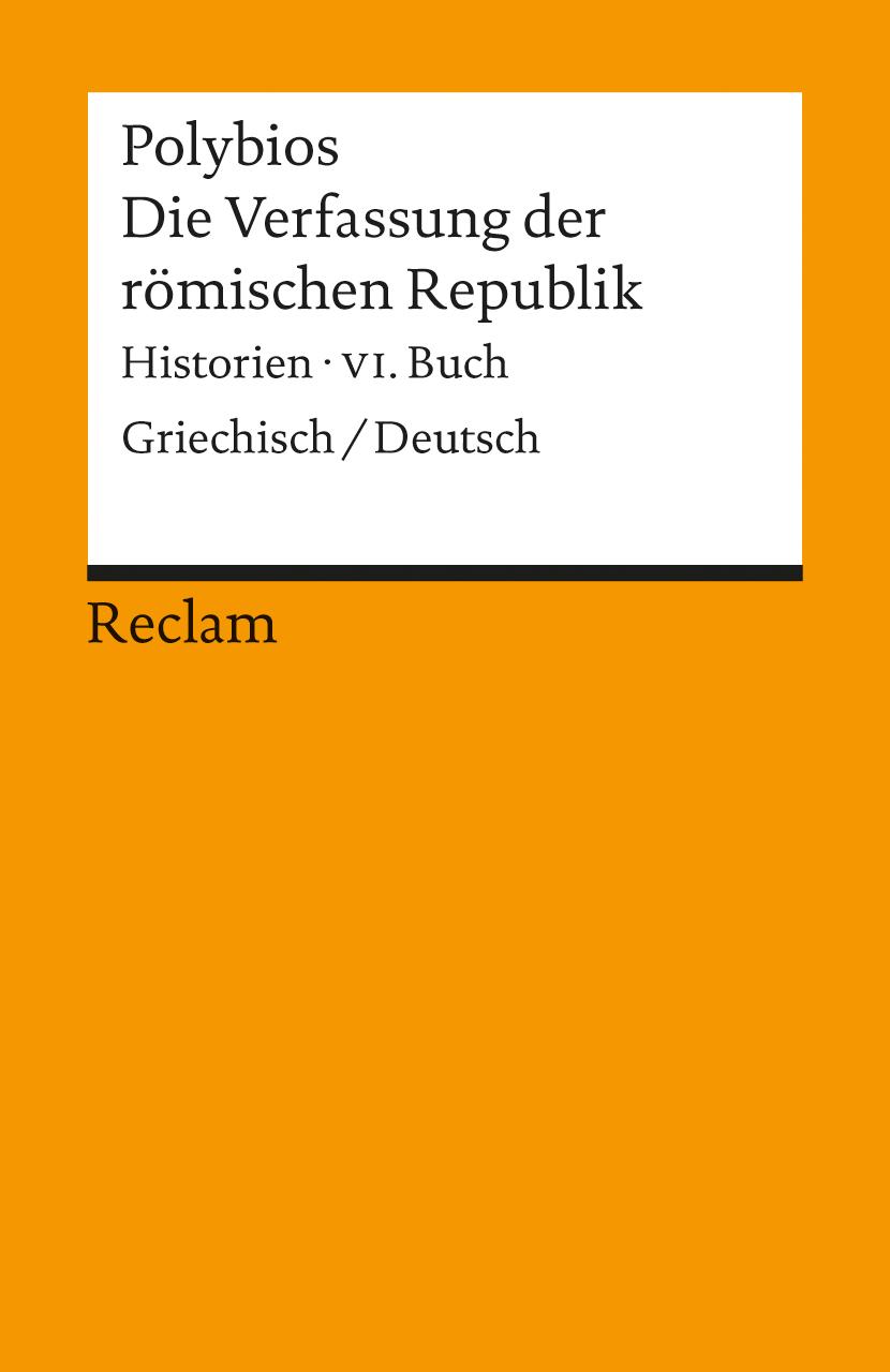 Vorderes Coverbild Die Verfassung der römischen Republik