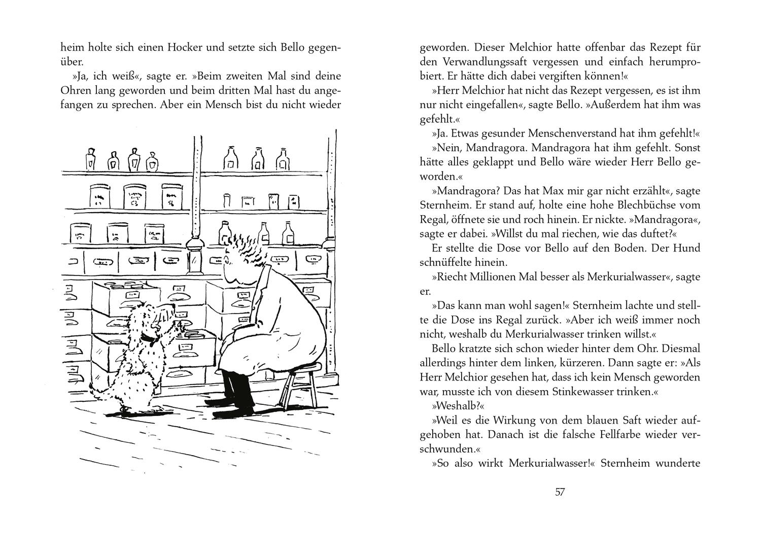 Beispielinhalt (Bild) Wiedersehen mit Herrn Bello