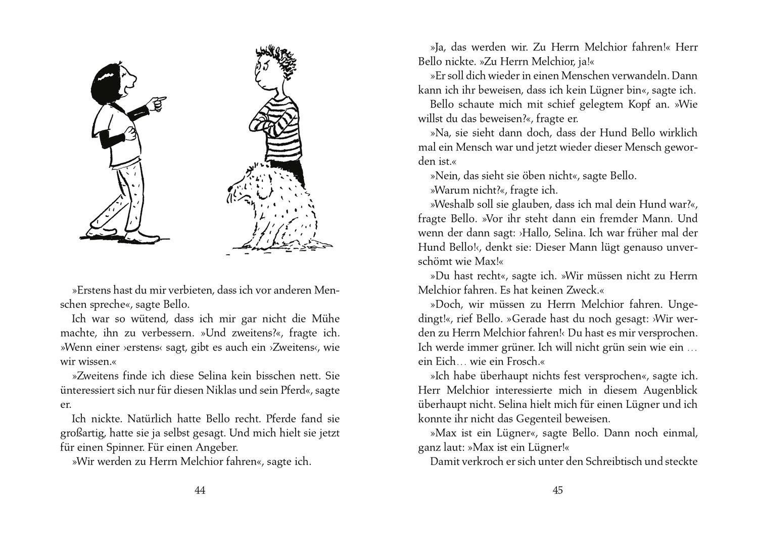 Beispielinhalt (Bild) Wiedersehen mit Herrn Bello