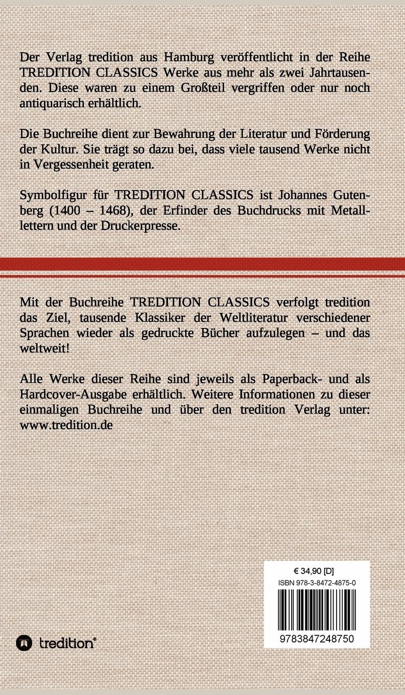 Rückseitencover Bemerkungen ... auf seiner Reise um die Welt ...