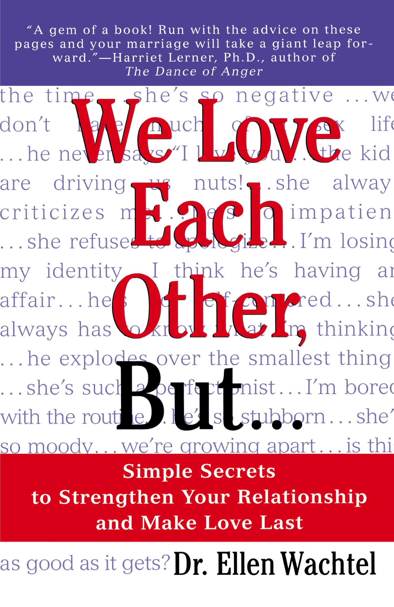 Vorderes Coverbild We Love Each Other, But . . .