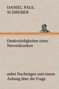 Vorderes Coverbild Denkwürdigkeiten eines Nervenkranken