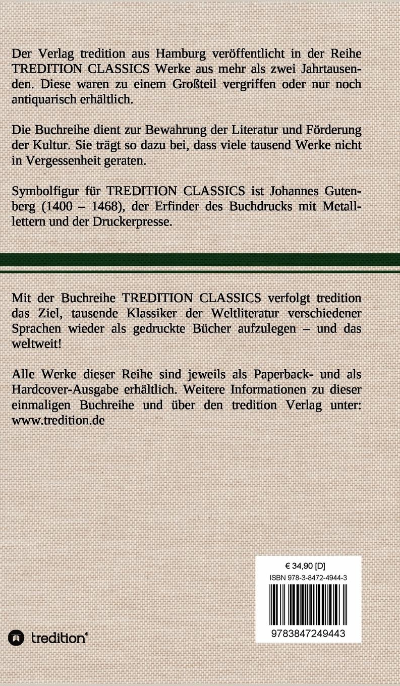 Rückseitencover Der Ochsenkrieg