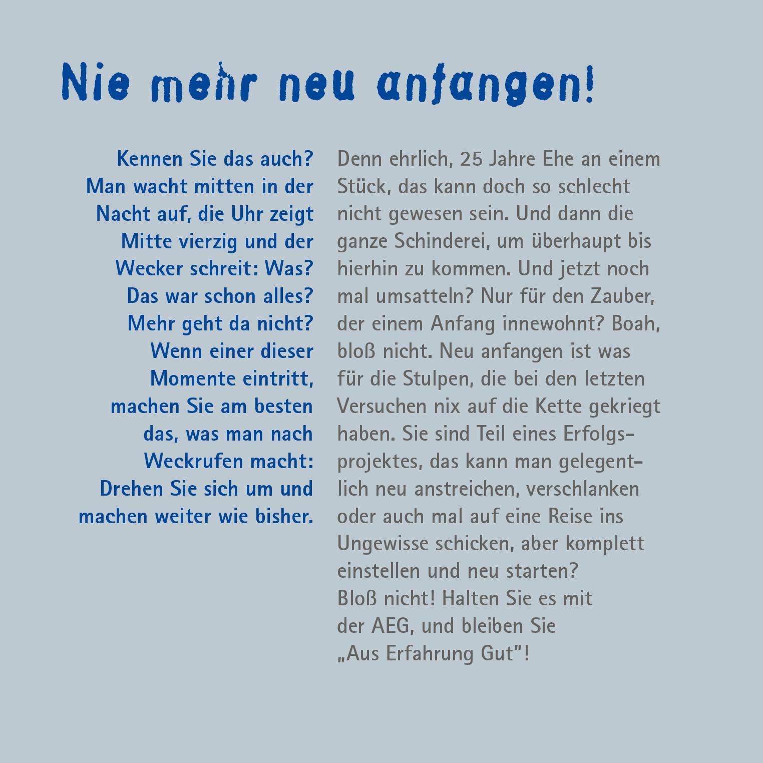 Beispielinhalt (Bild) Geschafft: Endlich Silberhochzeit!