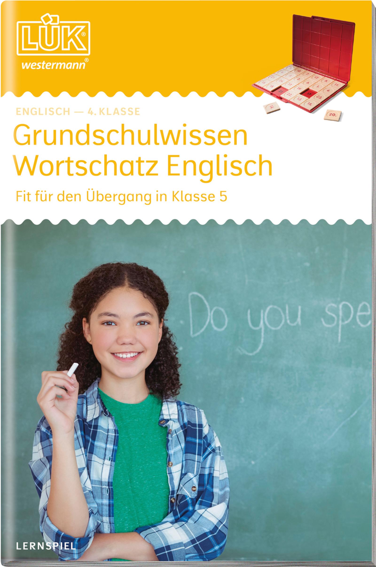 Vorderes Coverbild LÜK. Grundschulwissen Englisch - Für den Übergang in Klasse 5