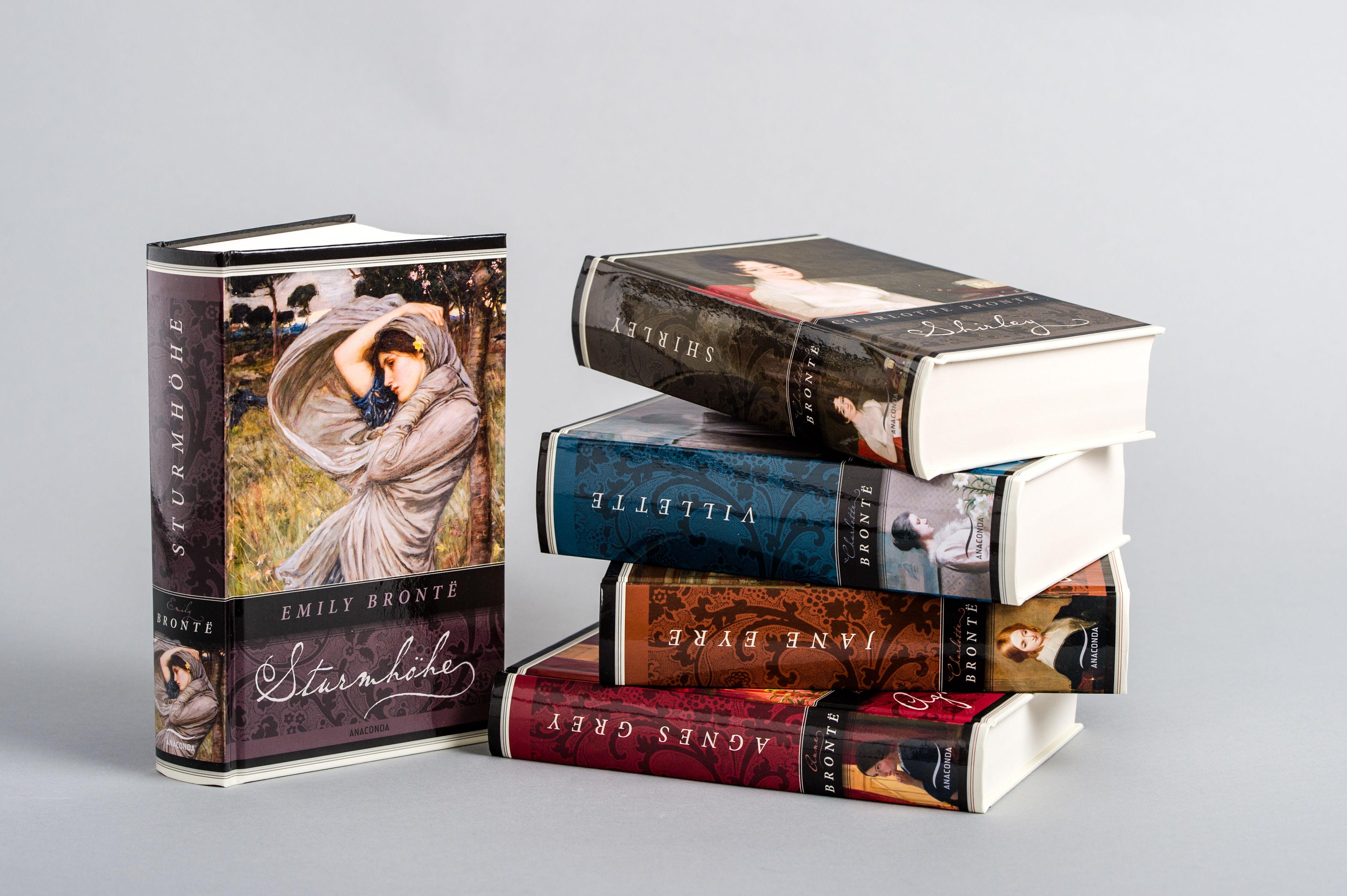 Beispielinhalt (Bild) Brontë - Die großen Romane. Agnes Grey - Jane Eyre - Villette - Shirley - Sturmhöhe