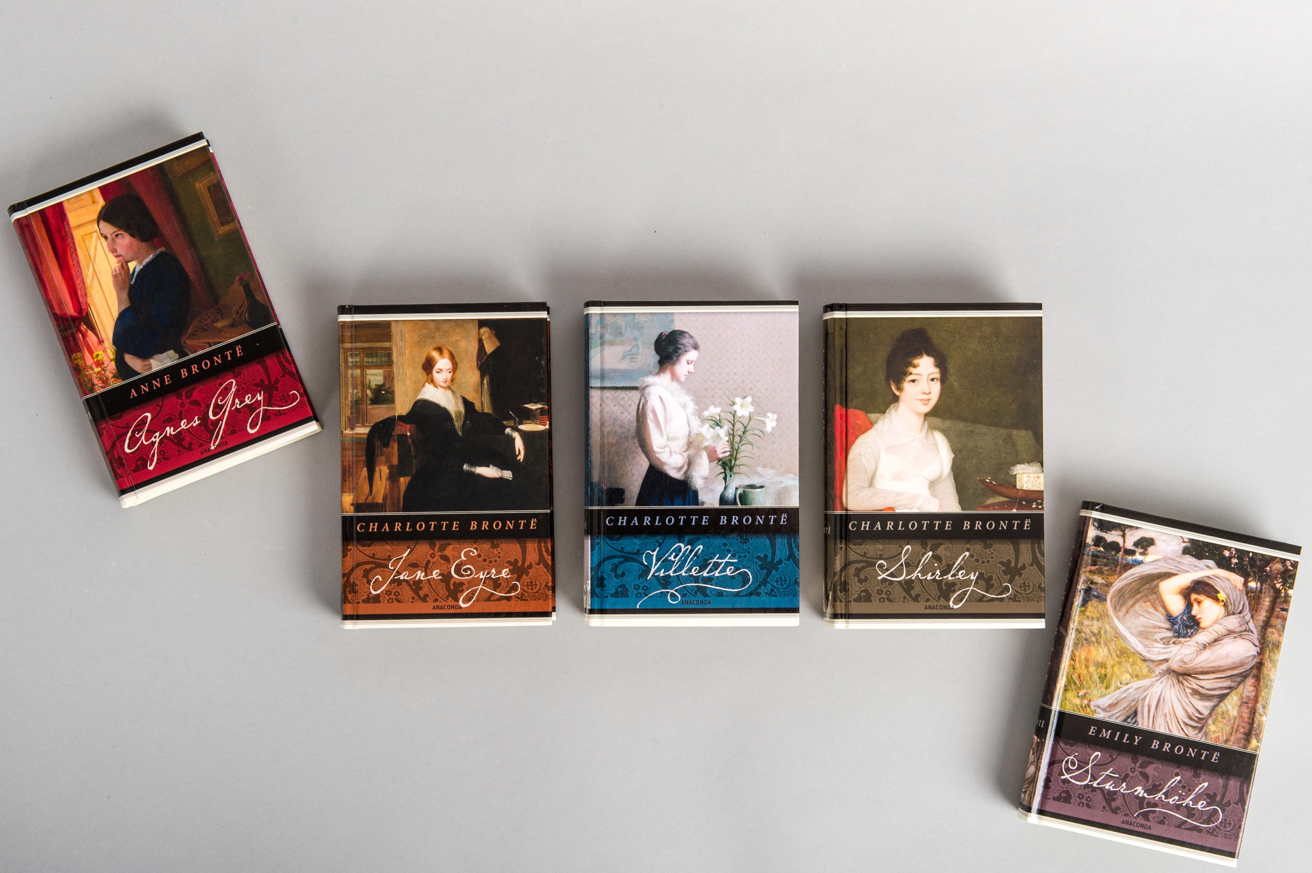 Beispielinhalt (Bild) Brontë - Die großen Romane. Agnes Grey - Jane Eyre - Villette - Shirley - Sturmhöhe