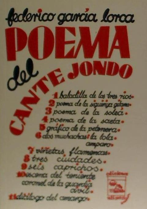 Vorderes Coverbild Poema del cante jondo