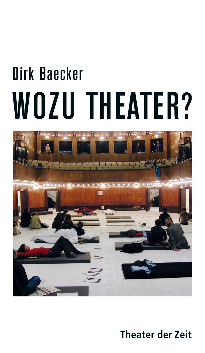 Vorderes Coverbild Wozu Theater?