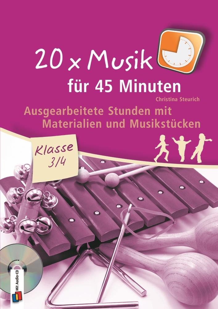 Vorderes Coverbild 20 x Musik für 45 Minuten - Klasse 3/4
