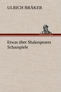 Vorderes Coverbild Etwas über Shakespeares Schauspiele