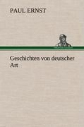 Vorderes Coverbild Geschichten von deutscher Art