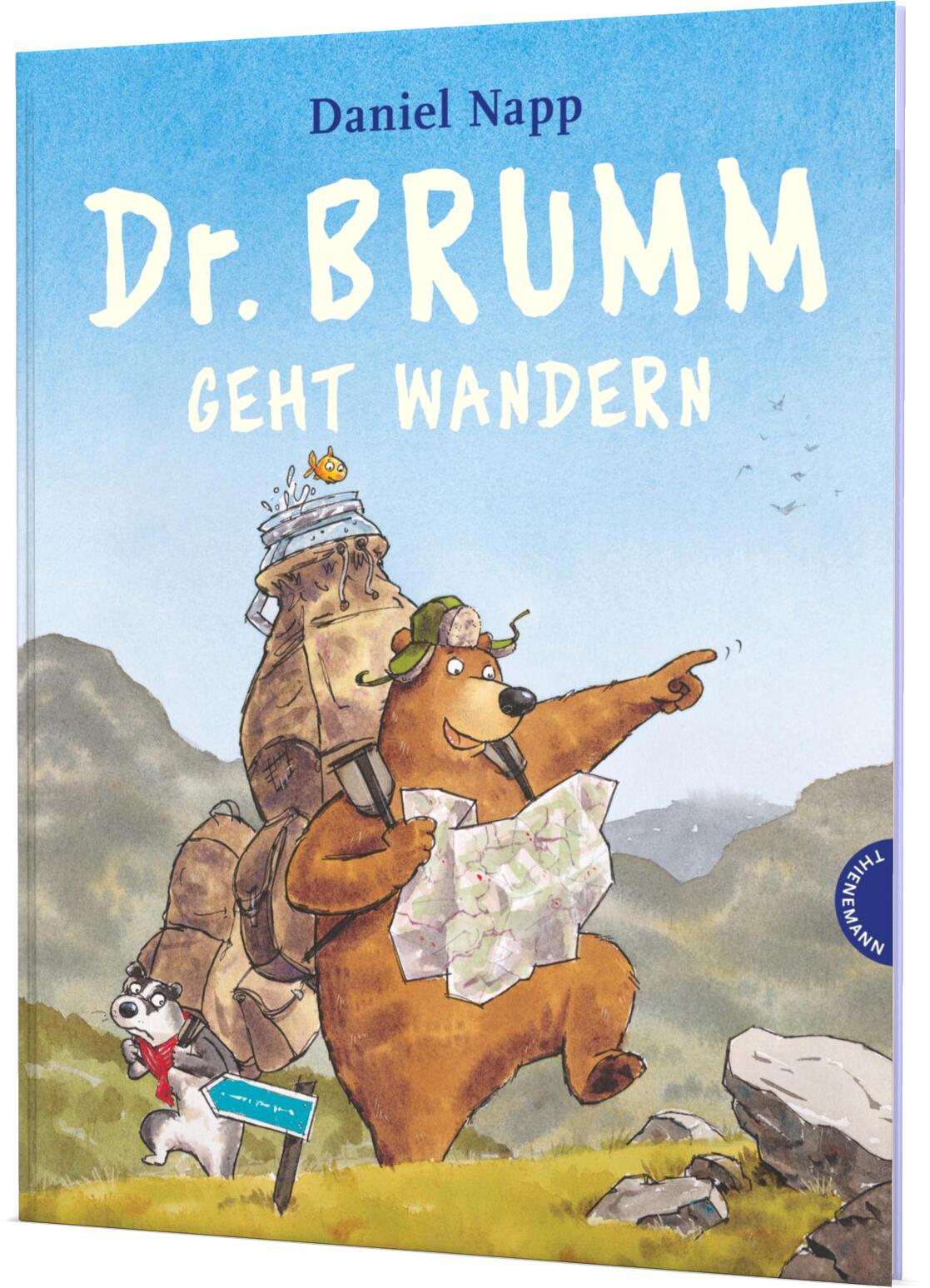Vorderes Coverbild Dr. Brumm geht wandern