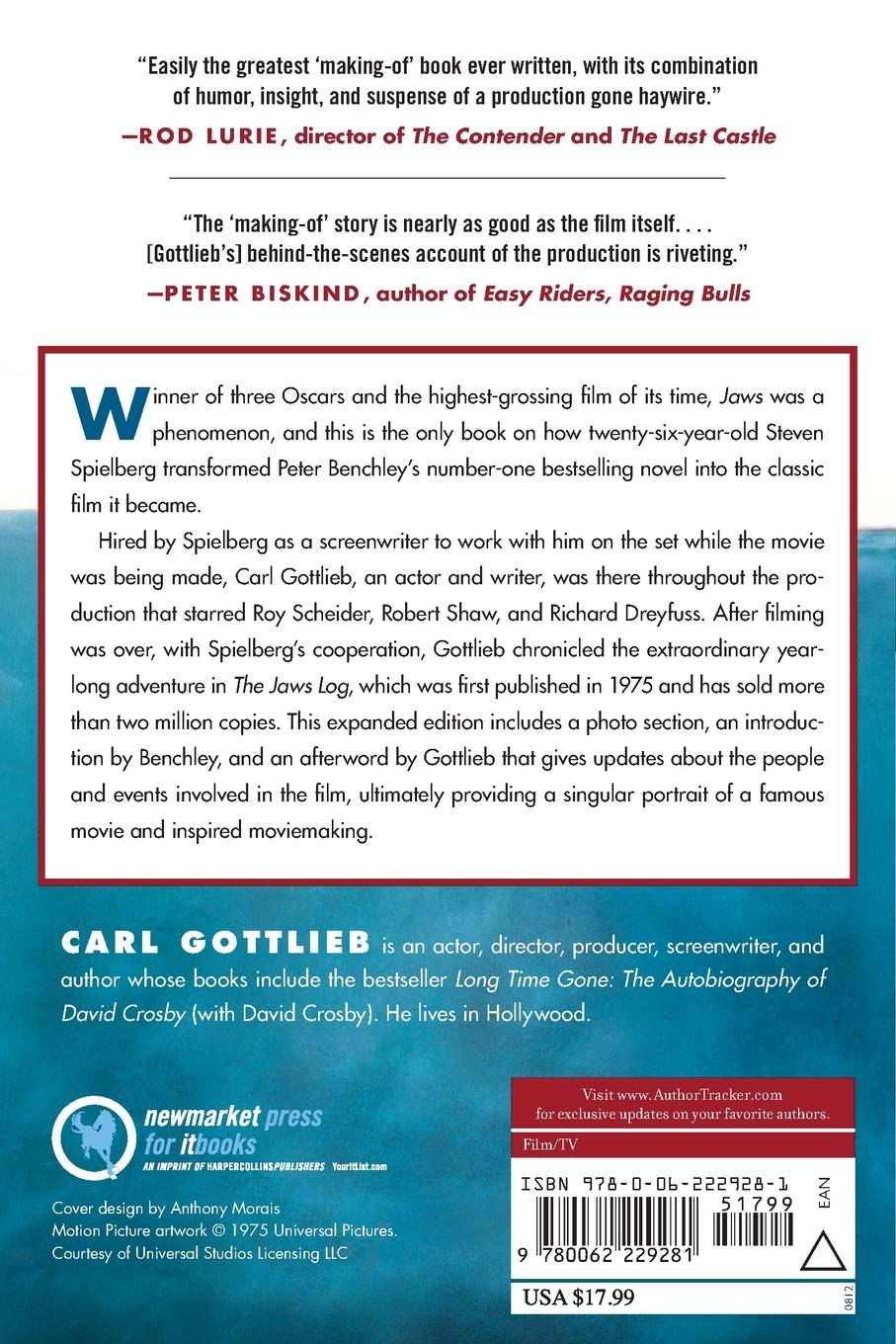 Rückseitencover The Jaws Log