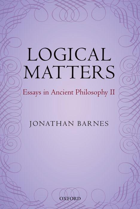 Vorderes Coverbild Logical Matters