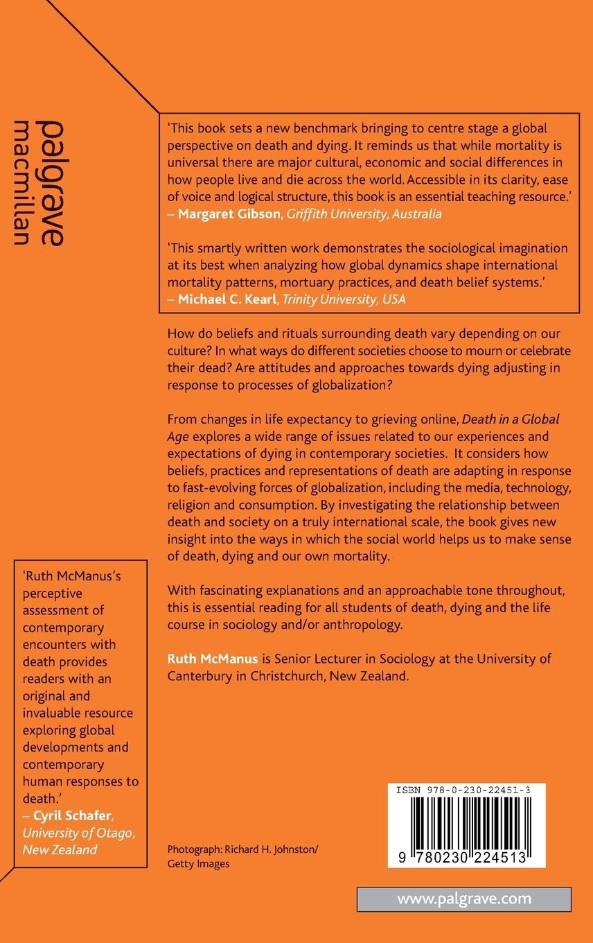 Rückseitencover Death in a Global Age