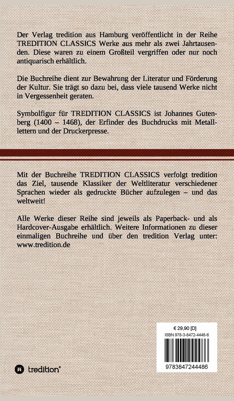 Rückseitencover Vor der Ehe