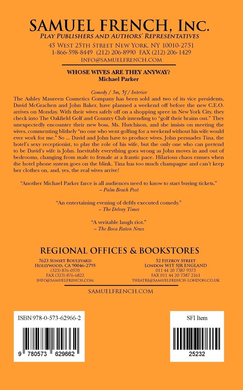 Rückseitencover Whose Wives Are They Anyway?