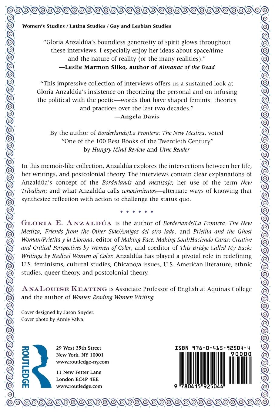 Rückseitencover Interviews/Entrevistas