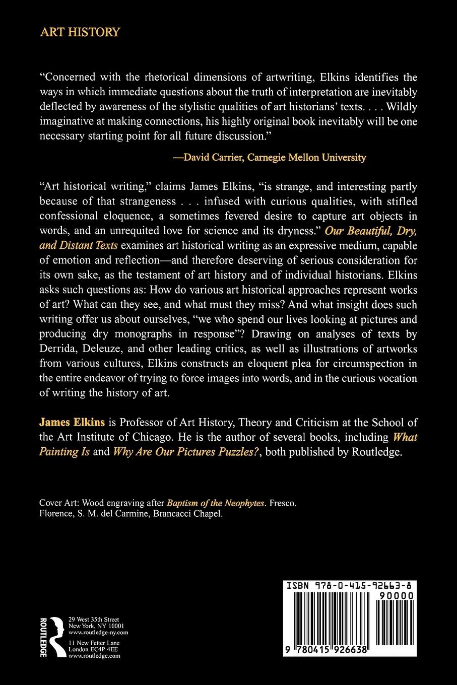 Rückseitencover Our Beautiful, Dry and Distant Texts