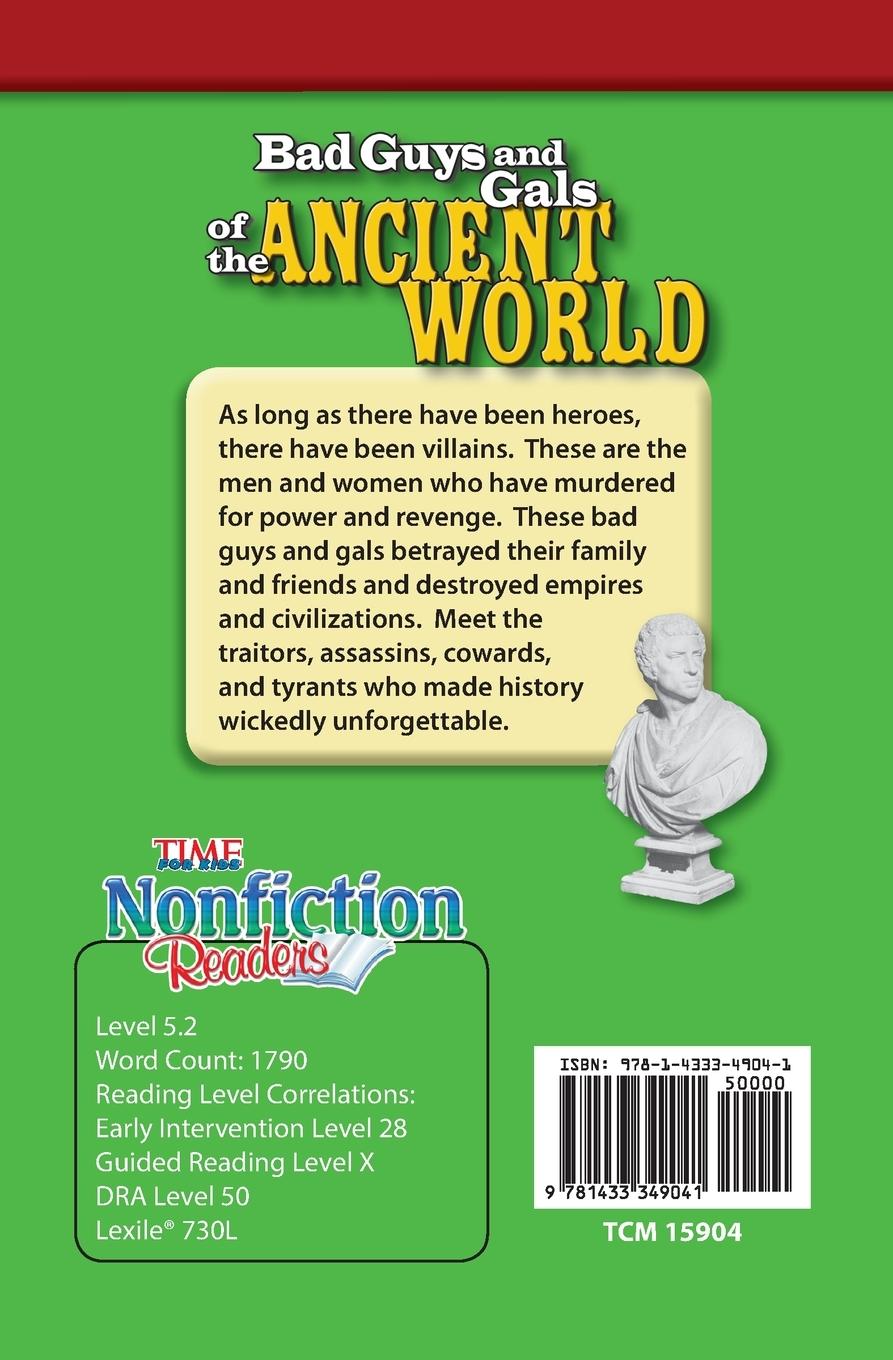 Rückseitencover Bad Guys and Gals of the Ancient World
